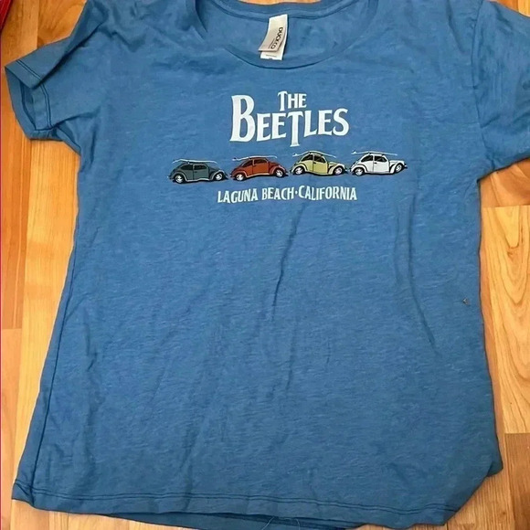 T Shirt The Beetles VW Laguna Beach CA Size XXL - Picture 1 of 3